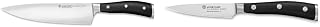 WÜSTHOF Classic IKON 8-Inch Chef's Knife & Classic IKON 3.5" Paring Knife
