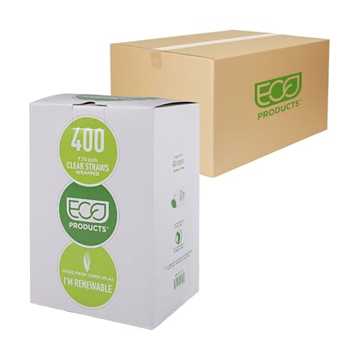 ECO PRODUCTS Wrapped / 9600 / Green Products Straws