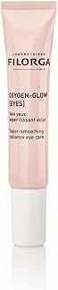 Filorga Oxygen-Glow Super Smoothing Eye Cream, Combines Hyaluronic Acid and Enzymes For Rapid Daily Treatment of Tired Eyes, Puffiness, and Dark Circles, 0.5 Fl Oz (Pack of 1)
