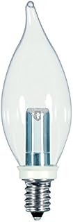 (Pack of 48) Satco S9153, 1W CFC/LED/120V/CD, LED Light Bulb