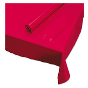 Hoffmaster Red / 1200" x 40" (Rectangular) / Classic Tablecovers