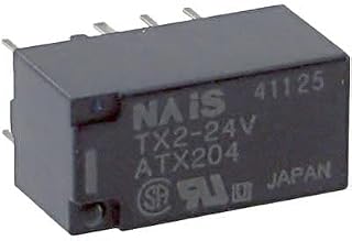 Panasonic TX2-24V Signal Relay, TX Range, DPDT, 2 AMP, 24-30 VDC, Non