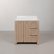 Water Creation 36" Width / Toffee Latte / 1 Bathroom Vanities