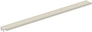 Lozier 2' W Gondola Top Rail WHT White