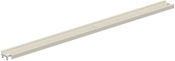 Lozier 2' W Gondola Top Rail WHT White