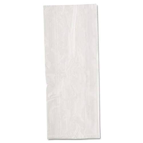 LK Packaging 8" x 4" x 18" 1.25 mil LDPE Gusset Plastic Bags – Pack of 1000