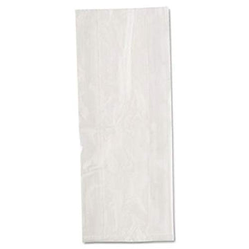 LK Packaging 8" x 4" x 18" 1.25 mil LDPE Gusset Plastic Bags – Pack of 1000