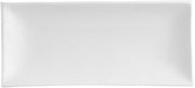 CAC China TOK-13 Super Porcelain Thick Rectangular Platter, 11-1/2 by 5-1/4-Inch, White, Box of 12