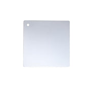 Chrome Metal Finish Sample by Elegant Lighting – Various Materials, Chrome, Model MTL-200-C-6