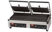Hatco MCG20G Multi Contact Grill, 20", Double, Grooved Top & Bottom Plate, Adjustable Thermostat