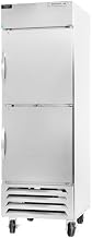Beverage-Air HBF27-1-HS 30" Horizon Series One Section Solid Half Door Reach-In Freezer 27 cu.ft. Capacity Stainless Steel Exterior and Interior with Bottom Mounted