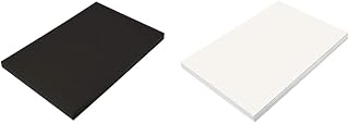 Prang Construction Paper, Black & White, 12" x 18", 100 Sheets Each