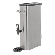 HUBERT 3 gallon / Silver / Modern Iced Beverage Dispensers