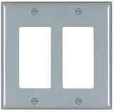 Pass & Seymour Tp262-Gry Grey 2G Gfci Plate
