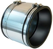 Fernco 1002-88RC Shielded PVC Pipe Coupling for Clay to Cast Iron, Plastic or Steel Plumbing Connections