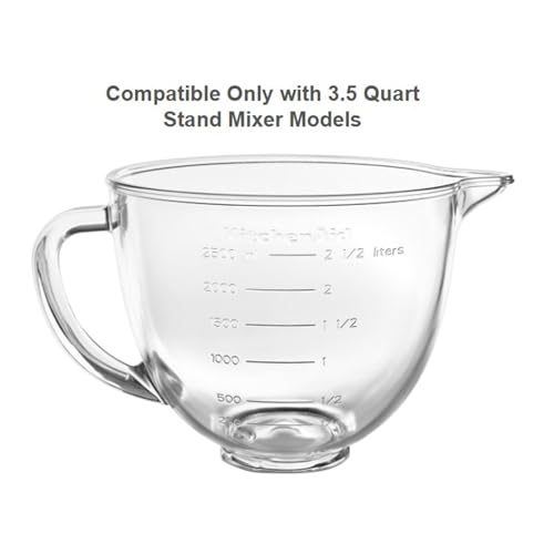 KitchenAid 3.5 Qt Tilt / 3.5 / Clear Mixing Bowls