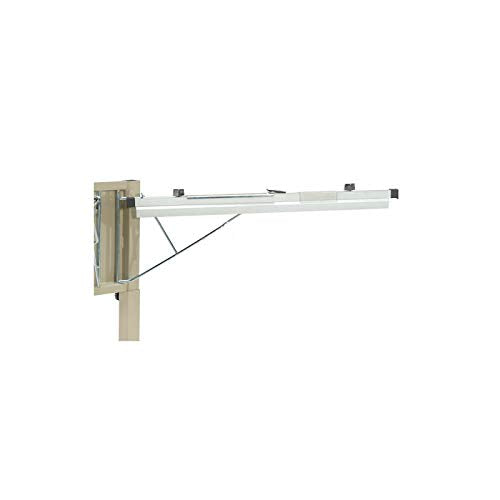 Pivot Mobile Blueprint Storage Rack by Global Industrial – 40"L x 26.5"W x 4"H, Steel, Sand, Model 571006