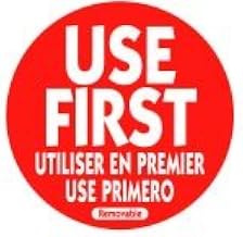 NATIONAL CHECKING 2 USE First Removable Labels, PK500