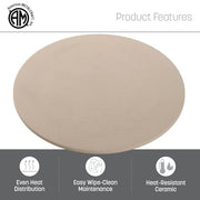 American Metalcraft ['15 Inches'] / Cream / 1 Pizza Pans & Stones
