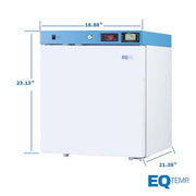 EQTemp Left Hand Door / White / 1.94 cubic_feet Lab Refrigerators
