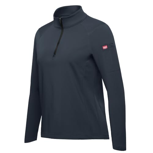 Red Kap Medium / Navy / Performance Stretch Jersey 1/4 Zip Pullover Sweaters
