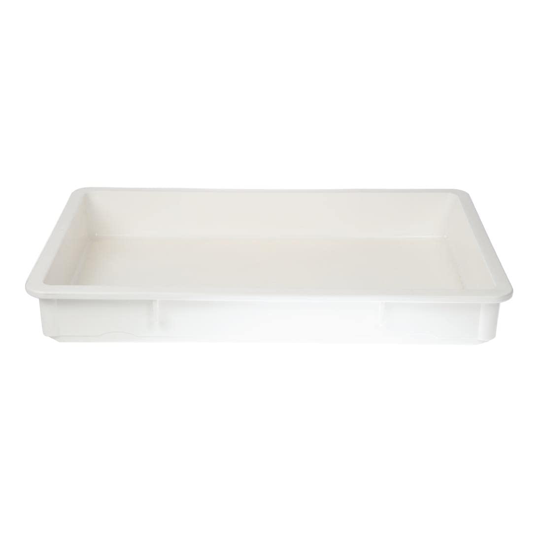 White 18 x 26 x 3 Pizza Dough Box by Cambro – 18 x 26 x 3 inches, Plastic, White, Pack of 6