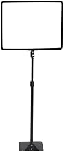 HUBERT Horizontal Matte Black Metal Sign Frame - 11" W x 8 1/2" H