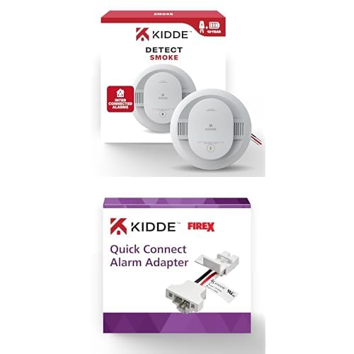 Hardwired Smoke Detector by Kidde – Commercial Grade