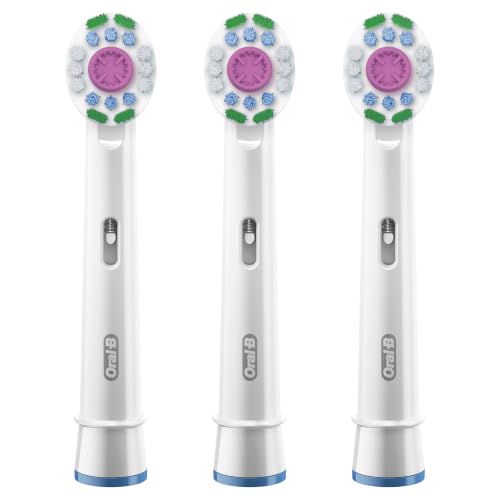 Oral-B White / 3 Count (Pack of 1) / 1 Toothbrush Replacement Heads