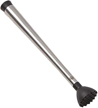 American Metalcraft SM9 S/S 9-1/8 x 1-3/8" Muddler w/Rubber Tip