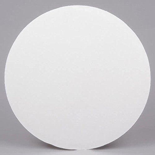 DIE-CUT 18CIRCLE CPC 18 in. Corrugated Grease Proof White Cake Circle44; Case of 125