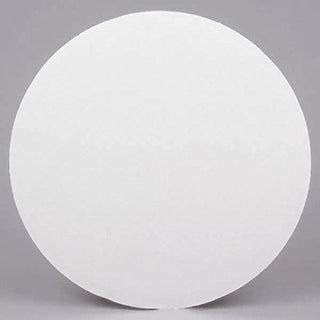 DIE-CUT 18CIRCLE CPC 18 in. Corrugated Grease Proof White Cake Circle44; Case of 125