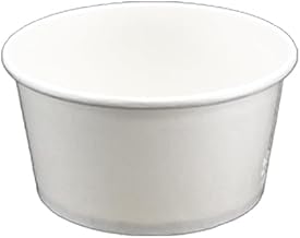 SOUTHERN CHAMPION TRAY 034006 Food Container, 6oz, White, Hot and Cold, Sturdy and Disposable (Case of 1000)