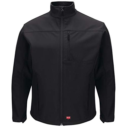 Red Kap 4X-Large / Black / Deluxe Soft Shell Jacket Shells