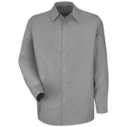 Red Kap 4X-Large / Light Grey / Red-sp16 Button-Down Shirts