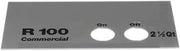 Fits Robot Coupe R 100 Commercial 2 1/2 Qt Switch Plate for R100