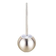 Toilet Brush - Ball Shape Holder Design Anti-Splash and Stainless Steel Base by IURDSGIEOOOEWSU – Nylon, Model U%Y720380