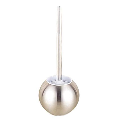 Toilet Brush - Ball Shape Holder Design Anti-Splash and Stainless Steel Base by IURDSGIEOOOEWSU – Nylon, Model U%Y720380