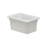 Food Storage Box White 4.75 Gal by Cambro – 9 in x 18 in x 12 in, 4.75 gallons, Polycarbonate (PC), white, Model 12189P148