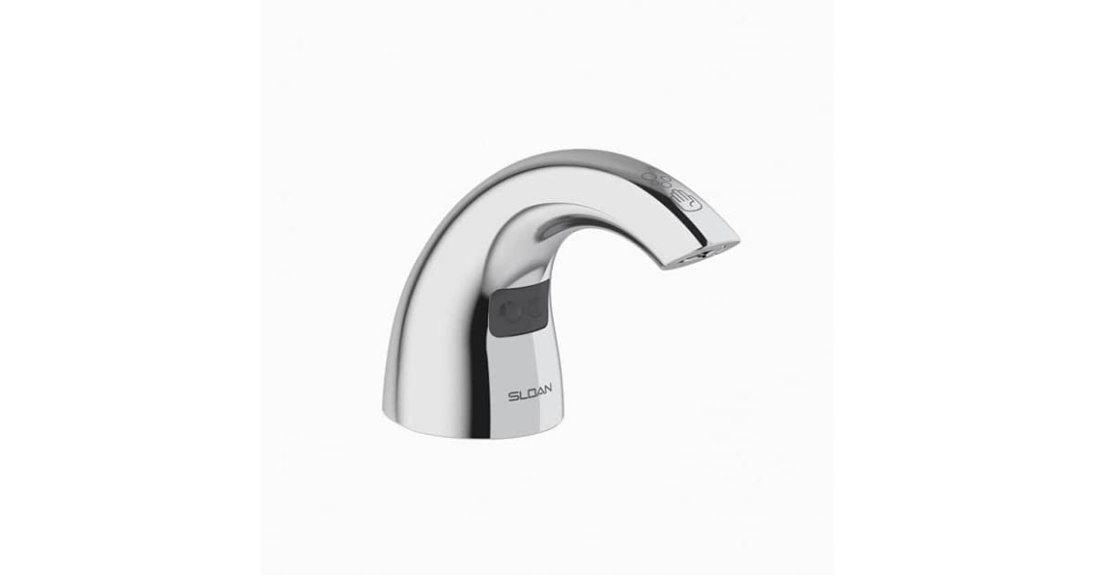 SF-2150 Sensor Activated Faucet by Sloan – Stainless Steel, Chrome