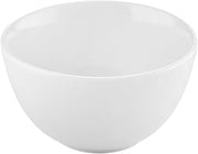 CAC China UVS-B9 Bowl 80oz 9" Porcelain Round, Super White, Set of 12