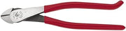 KLEIN TOOLS D248-9ST Diagonal Cutting Pliers, Made in USA, Ironworker's Diagonal Cutters with High Leverage Design, Works as Rebar Cutter and Rebar Bender, 9-Inch