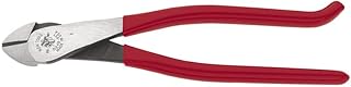 KLEIN TOOLS D248-9ST Diagonal Cutting Pliers, Made in USA, Ironworker's Diagonal Cutters with High Leverage Design, Works as Rebar Cutter and Rebar Bender, 9-Inch