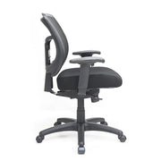Eurotech Black / Upgraded Seat with Authentic TEMPUR-Material / 26 inches (W) x 19.3 inches (D) x 35 inches ( Home Office Desk Chairs