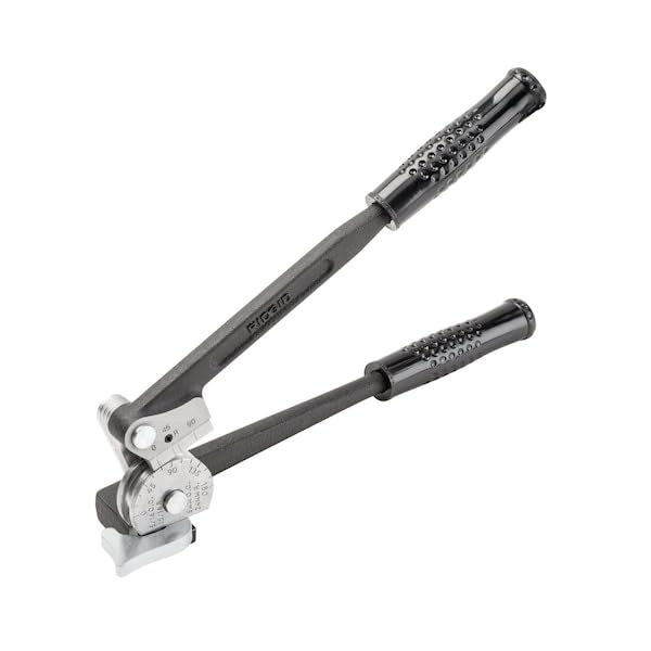 408 Tube Bender by RIDGID – 3.26"L x 21.5"W x 3.75"H, Black, Model 36132