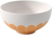 Villeroy & Boch Fleur Bowl, Dimensions: Approx. 13 × 13 × 6.5 cm, Multicoloured, Dishwasher-Safe & Microwave-Safe, Floral Decor, Premium Porcelain Container