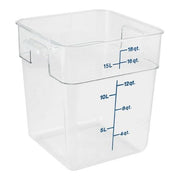 Cambro Clear / 18 QT / 1 Containers