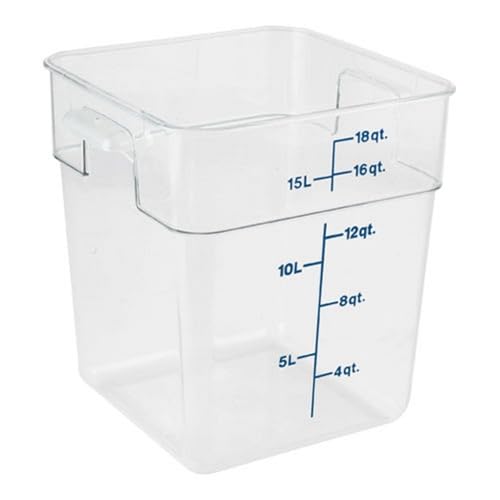 Cambro Clear / 18 QT / 1 Containers