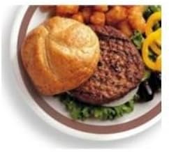 4-1 80/20 Pure Ground Beef Patty Hamburger, 40 Pieces of 4 Ounce, 10 Pound -- 1 each.