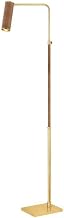 Hudson Valley Lighting L2160-AGB Narragansett Damp-Rated Floor Lamp, 1-Light GU10 Base, Aged Brass
